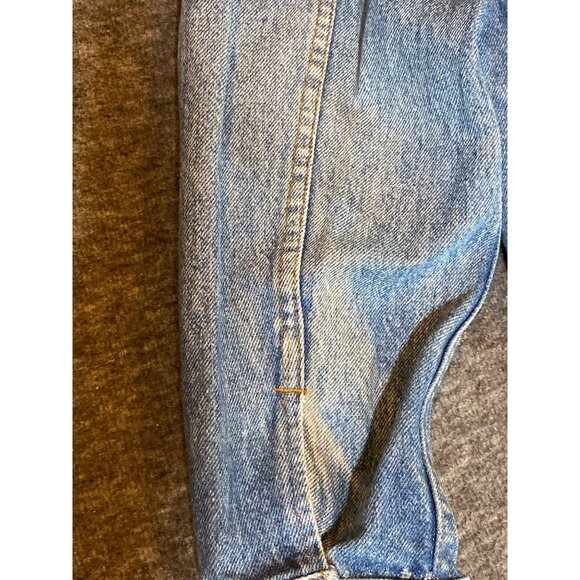 Vintage 80s Levis Jacket Trucker Denim reverts Jean 70506-0214 Women 40 - Picture 16 of 16